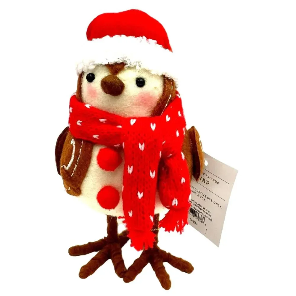 TARGET Bird‎ Snap Wondershop 2023 Christmas Featherly Friends Gingerbread Man